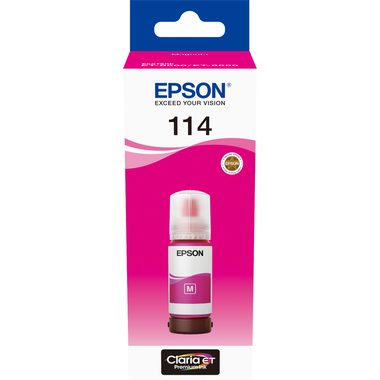 EPSON Tintenbeh&auml;lter 114 magenta T07B340 EcoTank ET-8500 6200 Seiten