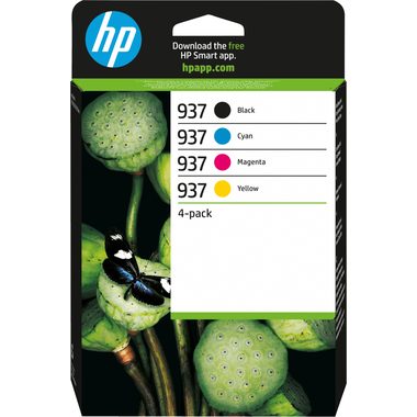 HP Combopack 937 CMYBK 6C400NE Off.Jet 9110b/9120 800/1450 S.