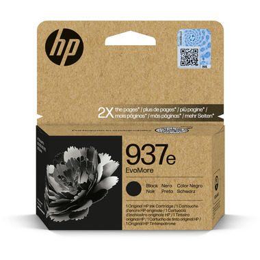 HP Tintenpatrone 937e schwarz 4S6W9NE OfficeJet 9110b/9120 2500 S.
