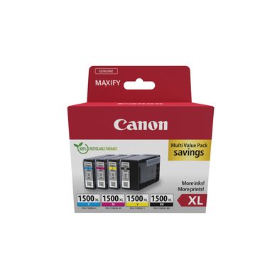 CANON Multipack Tinte XL BKCMY PGI-1500XL MAXIFY MB2050/MB2350 70.7ml