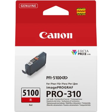 Canon C5100R Druckerpatronen red - Canon PFI-5100R für z.B. Canon imagePROGRAF PRO -310