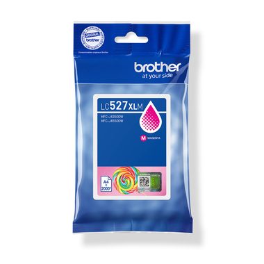 Brother B527XLM Druckerpatronen XL magenta - Brother LC-527XLM für z.B. Brother MFCJ 4350 DW, Brother MFCJ 4550 DW, Brother MFCJ 6560 DW