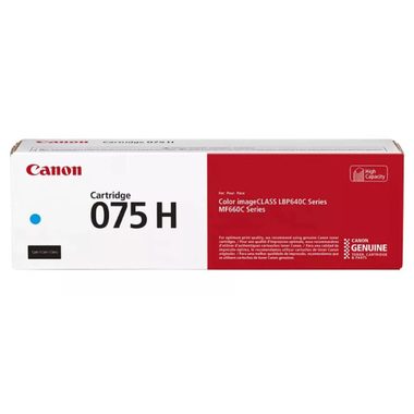 CANON Toner-Modul 075H cyan 6368C002 LBP647Cdw/664Cdw 2500 Seiten