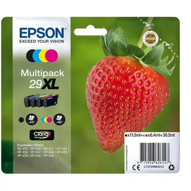 EPSON Multipack Tinte XL CMYBK T299640 XP-235/335/435 4-color