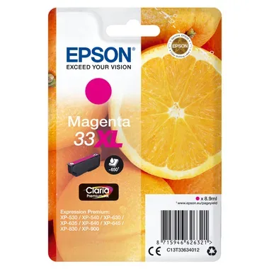 EPSON Tintenpatrone XL magenta T336340 XP-530/630/830 650 Seiten