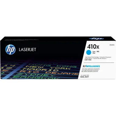 HP Toner-Modul 410X cyan CF411X CLJ Enterprise M452 5000 S.