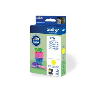 Brother Lc-221Y gelb Tintenpatrone