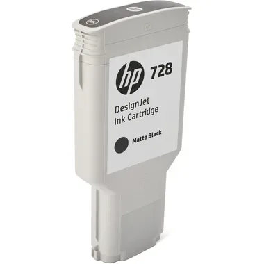 HP Druckerpatrone 728 Original Matt Schwarz 300 ml F9J68A 1 St.