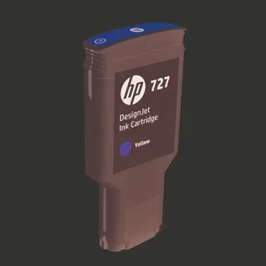 HP Tintenpatrone 727 yellow F9J78A DesignJet T930/T1500 300ml
