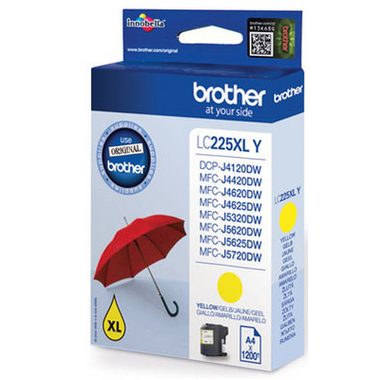 BROTHER Tintenpatrone yellow LC-225XLY MFC-J5620DW 1200 Seiten