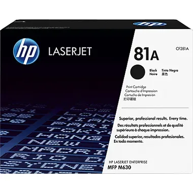 HP 81A Original Tonerkartusche CF281A Schwarz