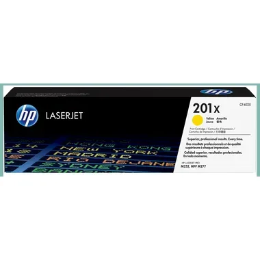 HEWLETT PACKARD - HP Toner-Modul 201X yellow CF402X CLJ Pro M252/MFP277 2300 S., One Size