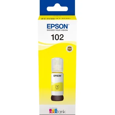 Epson 102 Original Tintenpatrone C13T03R440 Gelb 70 ml