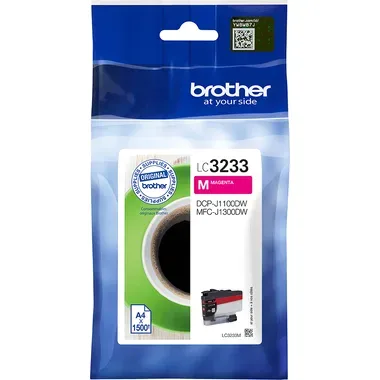 BROTHER Tintenpatrone magenta LC-3233M DCP-J1100DW 1500 Seiten