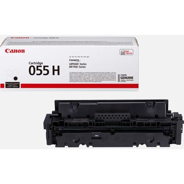 CANON Toner-Modul 055H schwarz CRG 055 BH LBP663/MF742 7600 Seiten