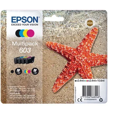 EPSON Multipack Tinte 603 CMYBK T03U64010 XP-2100 4-color