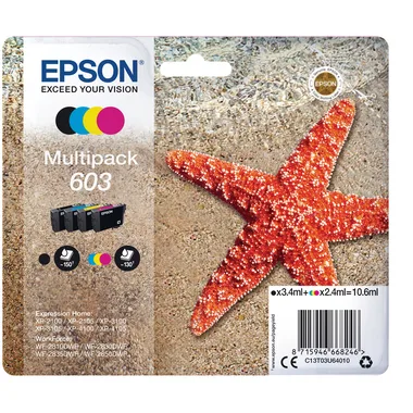 EPSON Multipack Tinte 603 CMYBK T03U64010 XP-2100 4-color