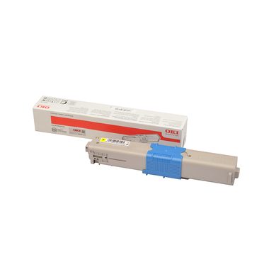 Original Tonerpatrone gelb OKI 46508713