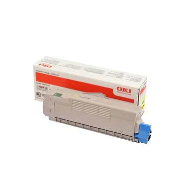 OKI -  Toner yellow 46507505 C612 6000 Seiten, Schwarz, One Size