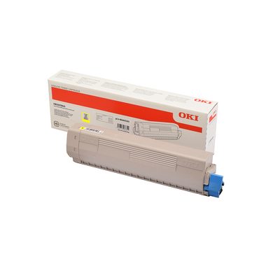 OKI Toner C833 C834 46443101 Original Gelb 10000 Seiten