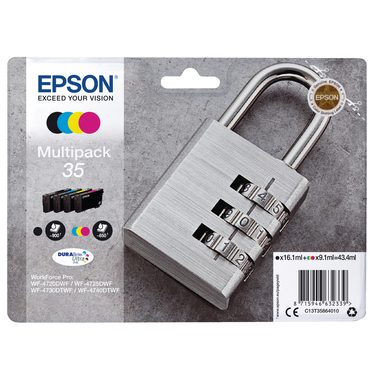 EPSON Multipack Tinte CMYBK T358640 WF-4720/4725DWF 4-color