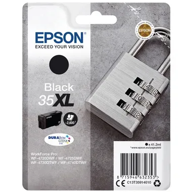 EPSON Tintenpatrone XL schwarz T359140 WF-4720/4725DWF 2600 Seiten
