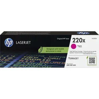 HP H220X Toner XL m - HP No. 220X, W2203X für z.B. HP Color LaserJet Pro 4202 dn, HP Color LaserJet Pro 4202 dw, HP Color LaserJet Pro 4202