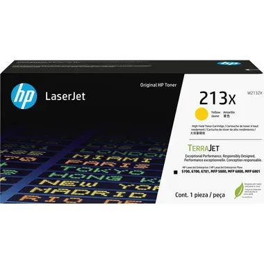 HP H213X Toner XL y - HP No. 213X, W2132X für z.B. HP Color LaserJet Enterprise 5700, HP Color LaserJet Enterprise 5700 dn