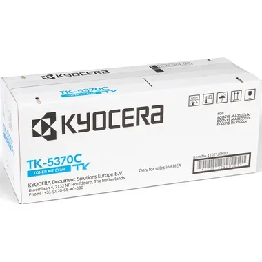 KYOCERA - TK-5370C Tonerkartusche 1 Stück(e) Original Cyan, One Size