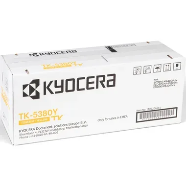 KYOCERA Toner-Modul yellow TK-5380Y Ecosys PA4000cx 10'000 Seiten