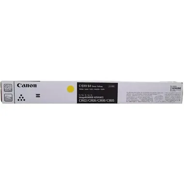 CANON Toner yellow C-EXV64Y IR-ADV DX C3900 25'500 Seiten