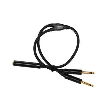 Cordial Audio-Kabel 6.3 mm Klinke - 6.3 mm Klinke 0.3 m