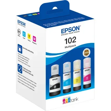 Epson - Multipack 102 CMYBK T03R640 EcoTank ET-2700 4-color