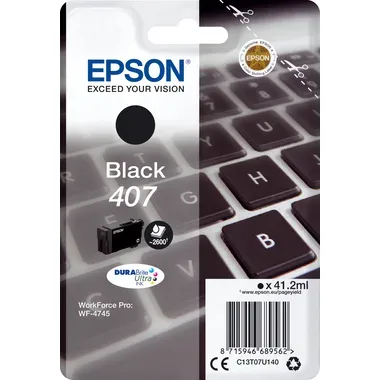 EPSON Tintenpatrone L schwarz T07U140 WF-4745 2600 Seiten