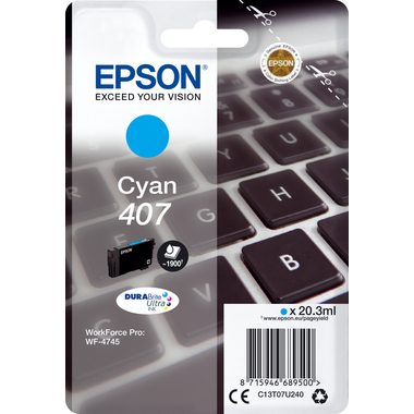 EPSON Tintenpatrone L cyan T07U240 WF-4745 1900 Seiten