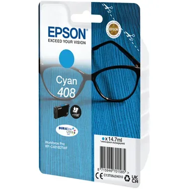 EPSON Tintenpatrone 408 cyan T09J24010 WF-C4810DTWF 1100 Seiten