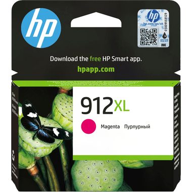 HP 912XL Magenta Original Druckerpatrone mit hoher Reichweite
