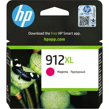 HP 912XL Magenta Original Druckerpatrone mit hoher Reichweite
