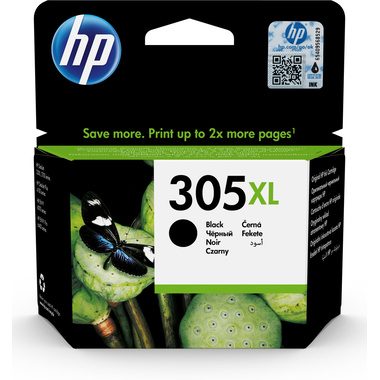HP Tintenpatrone 305XL schwarz 3YM62AE#UUS DeskJet 2300/2700 240 Seiten