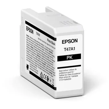 EPSON Tintenpatrone photo schwarz T47A100 SureColor SC-P900 50ml
