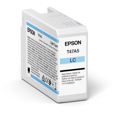 EPSON Tintenpatrone light cyan T47A500 SureColor SC-P900 50ml