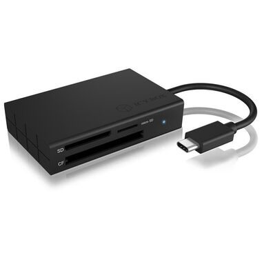 ICY BOX Card reader 3 Port USB-C IB-CR401-C3 SD/CF/microSD