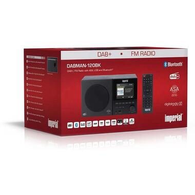 Imperial DAB+ Radio DABMAN-120BK Schwarz