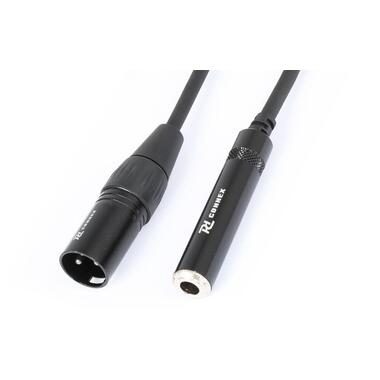 PD Connex CX130 XLR 3 Pole, male - Klinke 6.3 mm, female 0.15 m