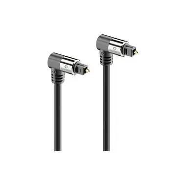 sonero - Audio-Kabel Toslink, Schwarz, One Size