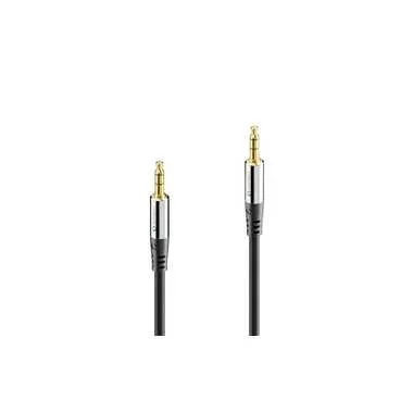 sonero - Audio-Kabel 3.5 mm Klinke, Schwarz, One Size