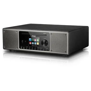 P TEC Internet Radio Pilatus II Schwarz