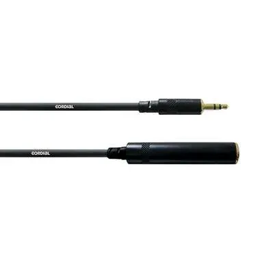 Cordial Audio-Kabel CFM 3 WK 3.5 mm Klinke - 6.3 mm Klinke 3 m