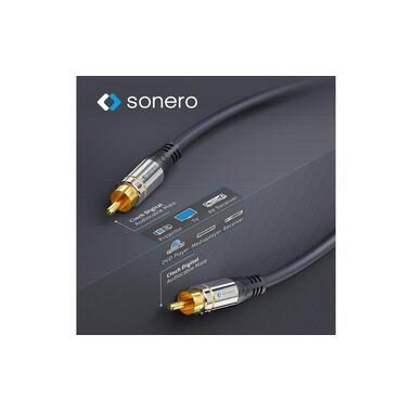 sonero Audio-Kabel Cinch - Cinch 7.5 m