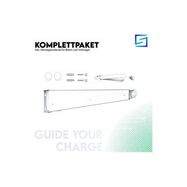 Elektromaterial Kabelhalter Cable-Sherpa, Schwarz